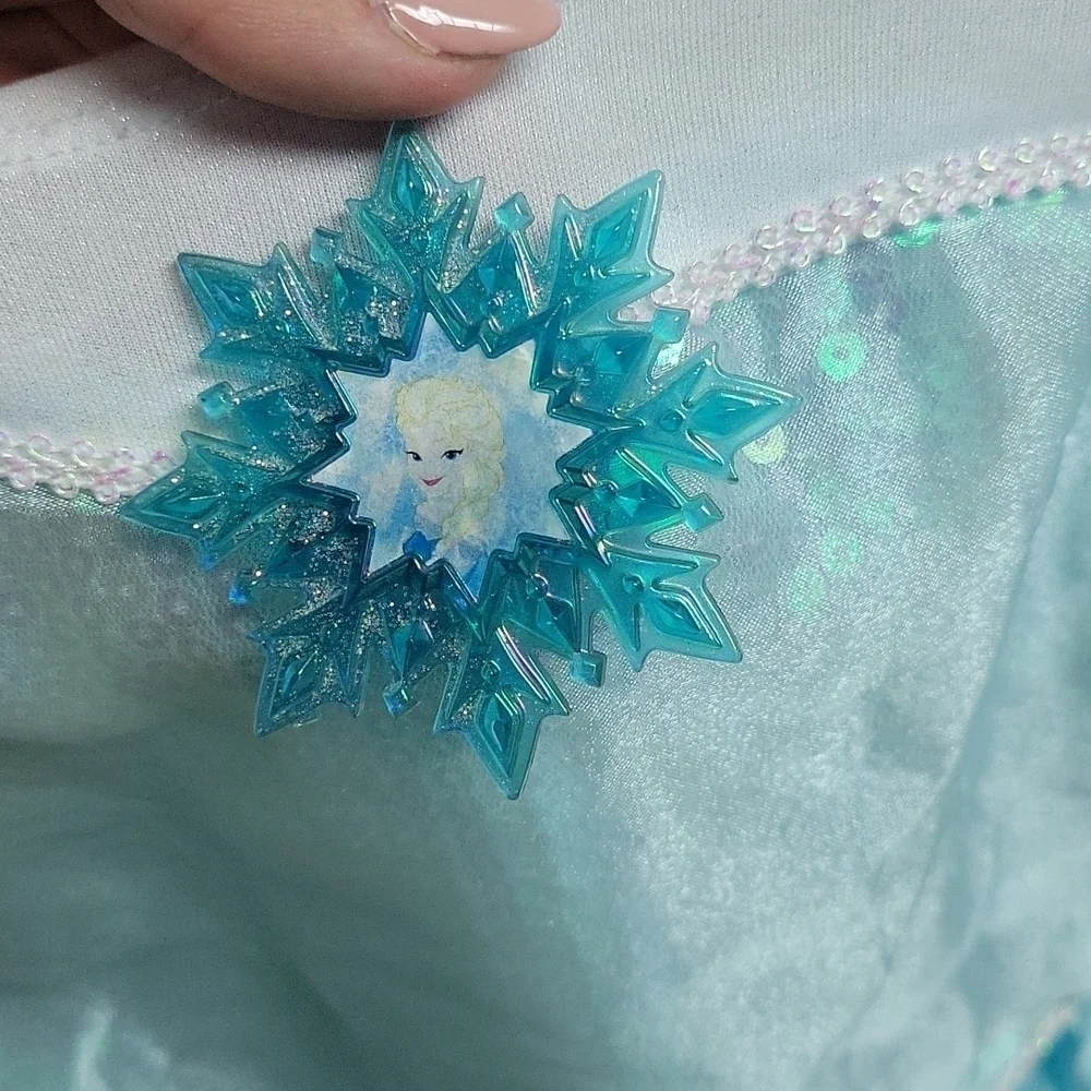 Disney Frozen Elsa dress costume size medium (7-8)